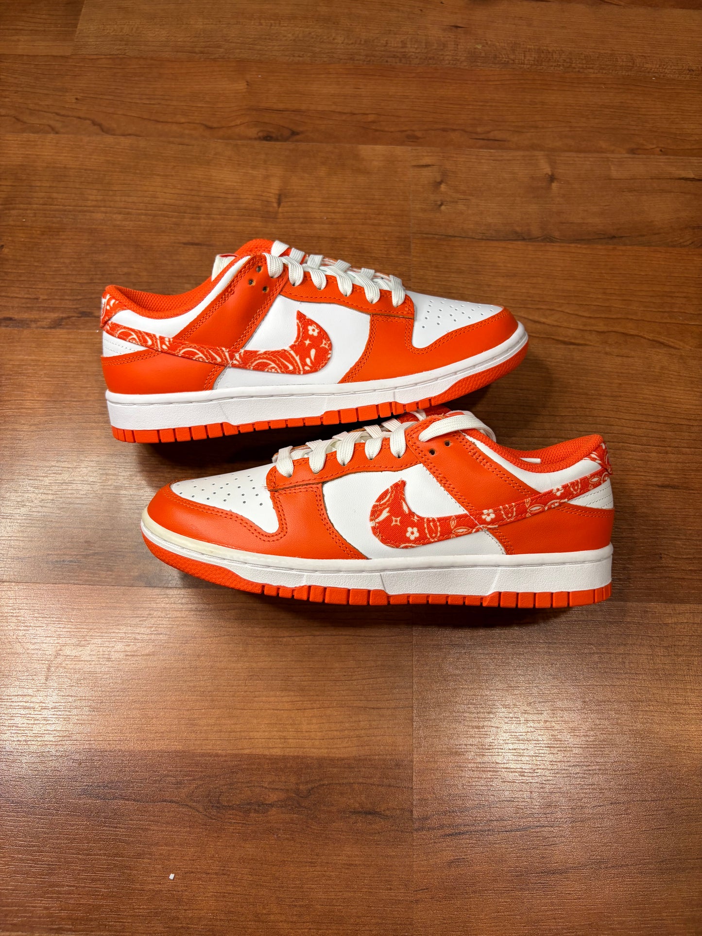 Nike Dunk Low Orange Paisley (Brand New - 8W/6.5Y)
