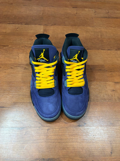 Jordan Retro 4 Lakers (Size 11 Mens)