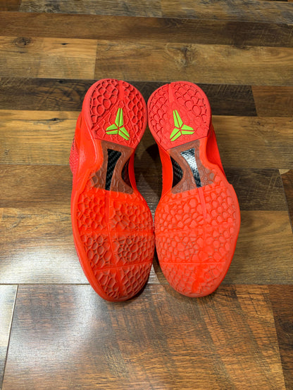 Kobe 6 Reverse Grinch (Size 9.5 Mens)