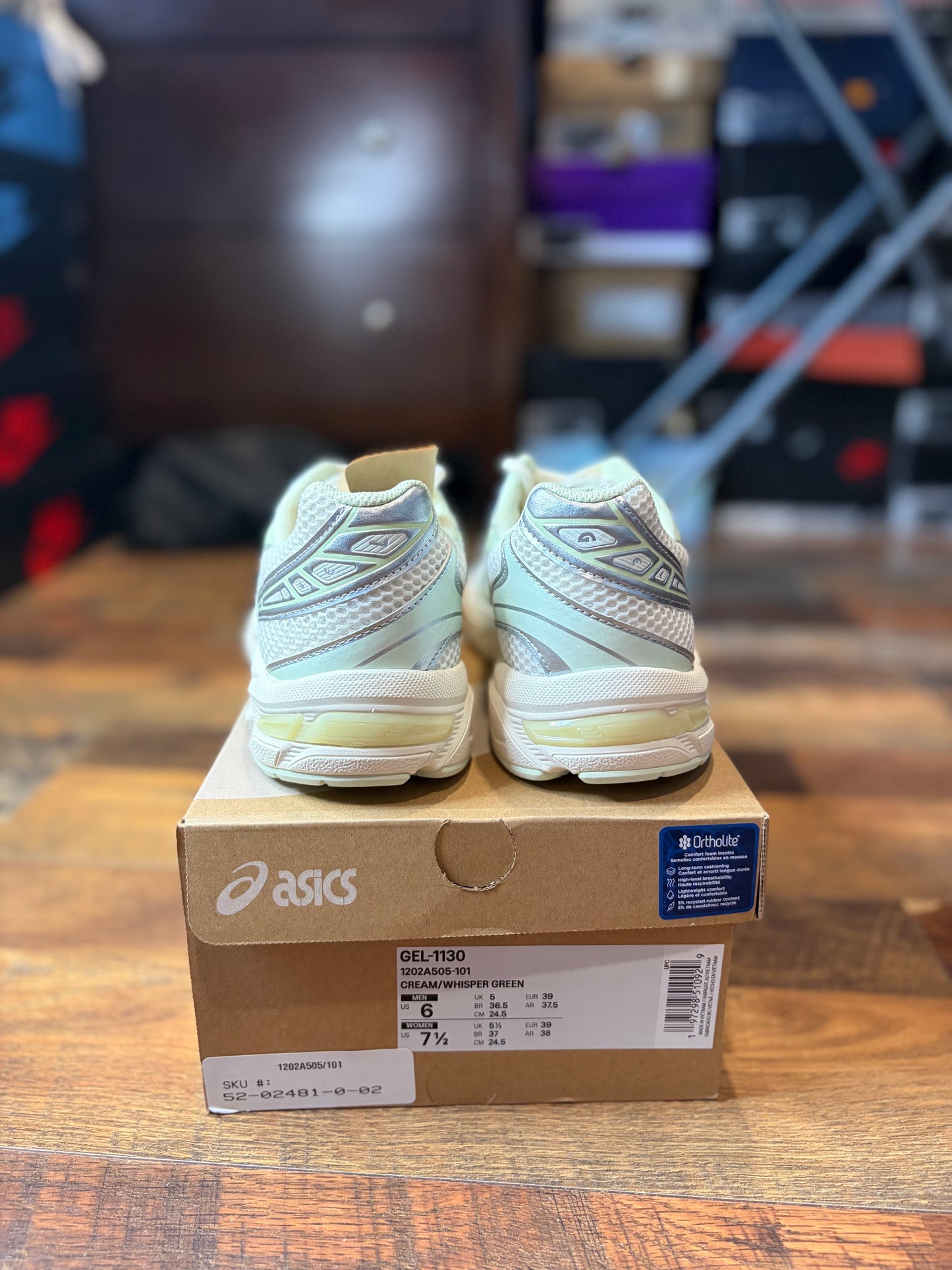 ASICS Gel 1130 Whispered Green (Brand New - 7.5W)