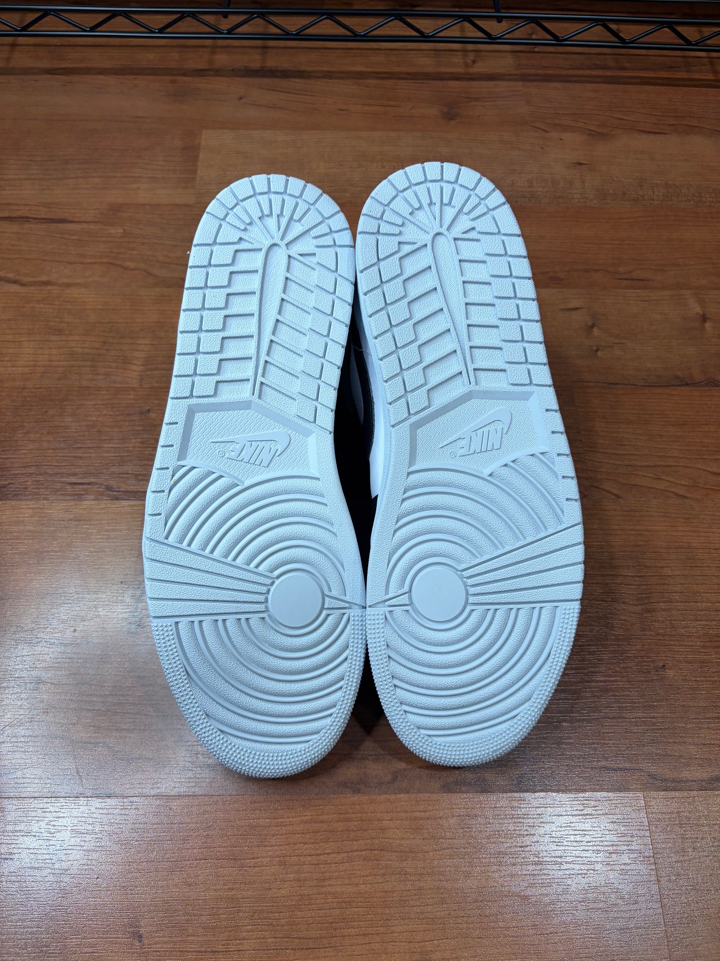 Jordan 1 Mid Black Squadron Blue (Brand New - 13M)