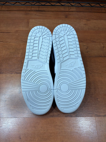 Jordan 1 Mid Black Squadron Blue (Brand New - 13M)