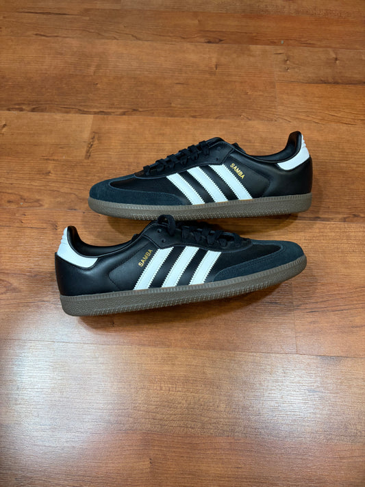 Adidas Samba Black White Gum (DS - Size 10M)
