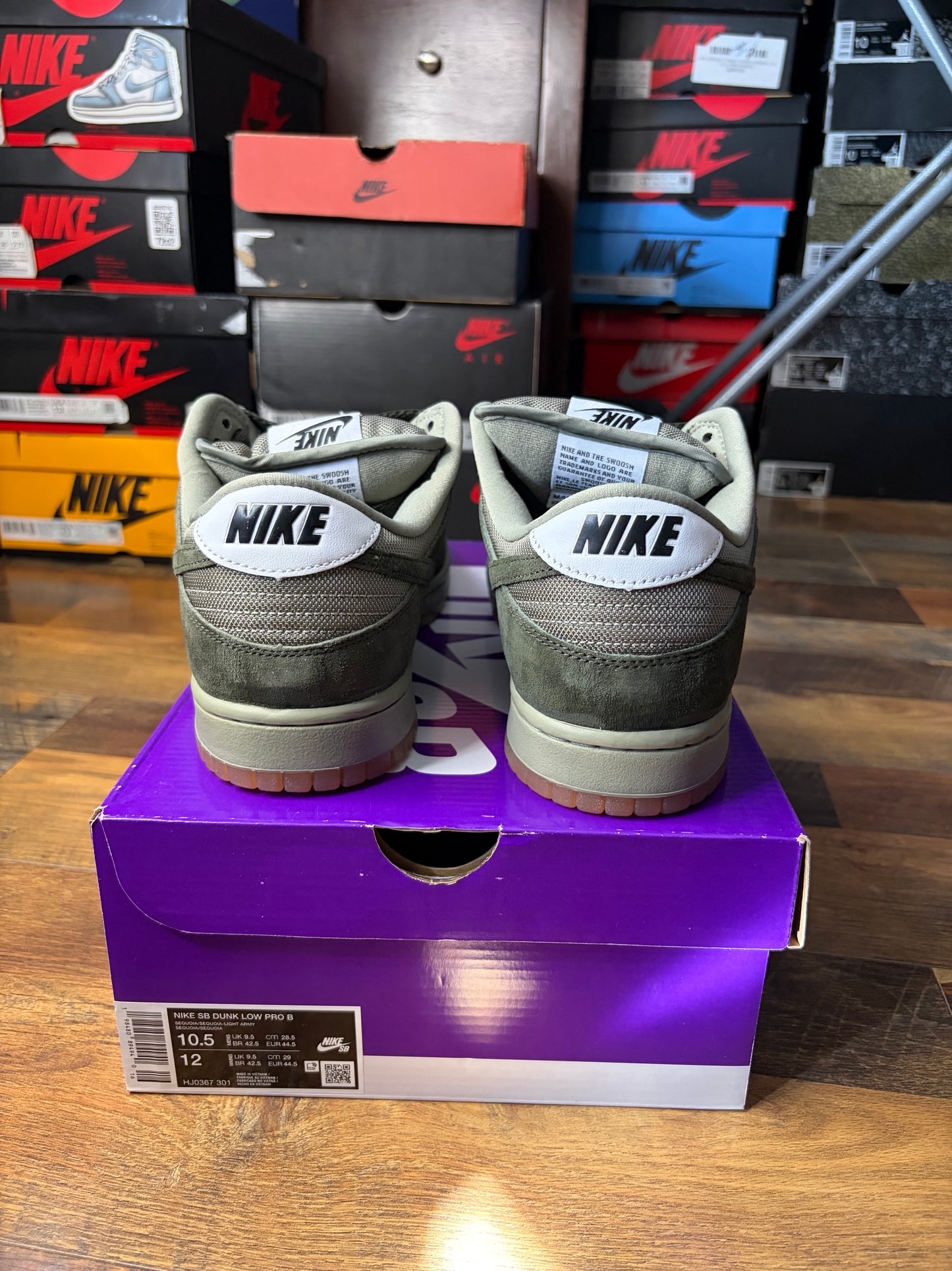 Nike Dunk Low SB Sequoia (Brand New)