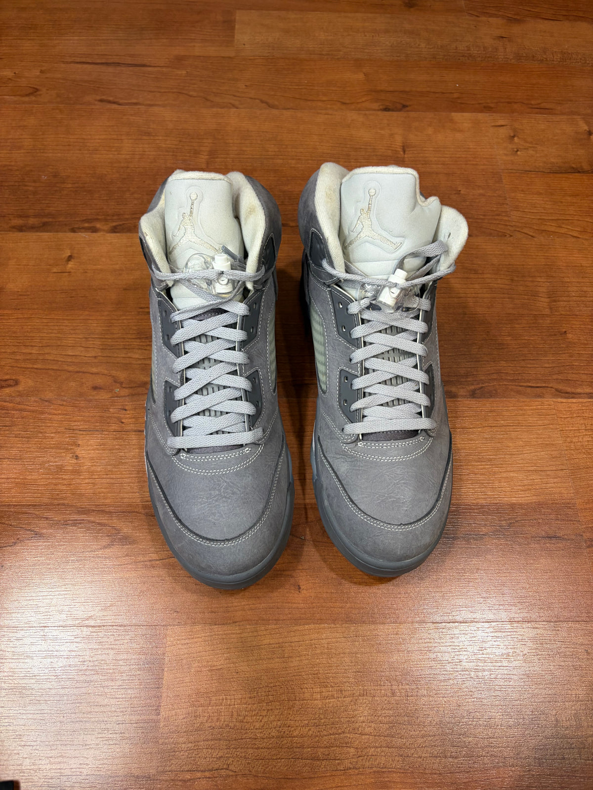 AJ5 Retro Wolf Grey (Size 12 Mens)