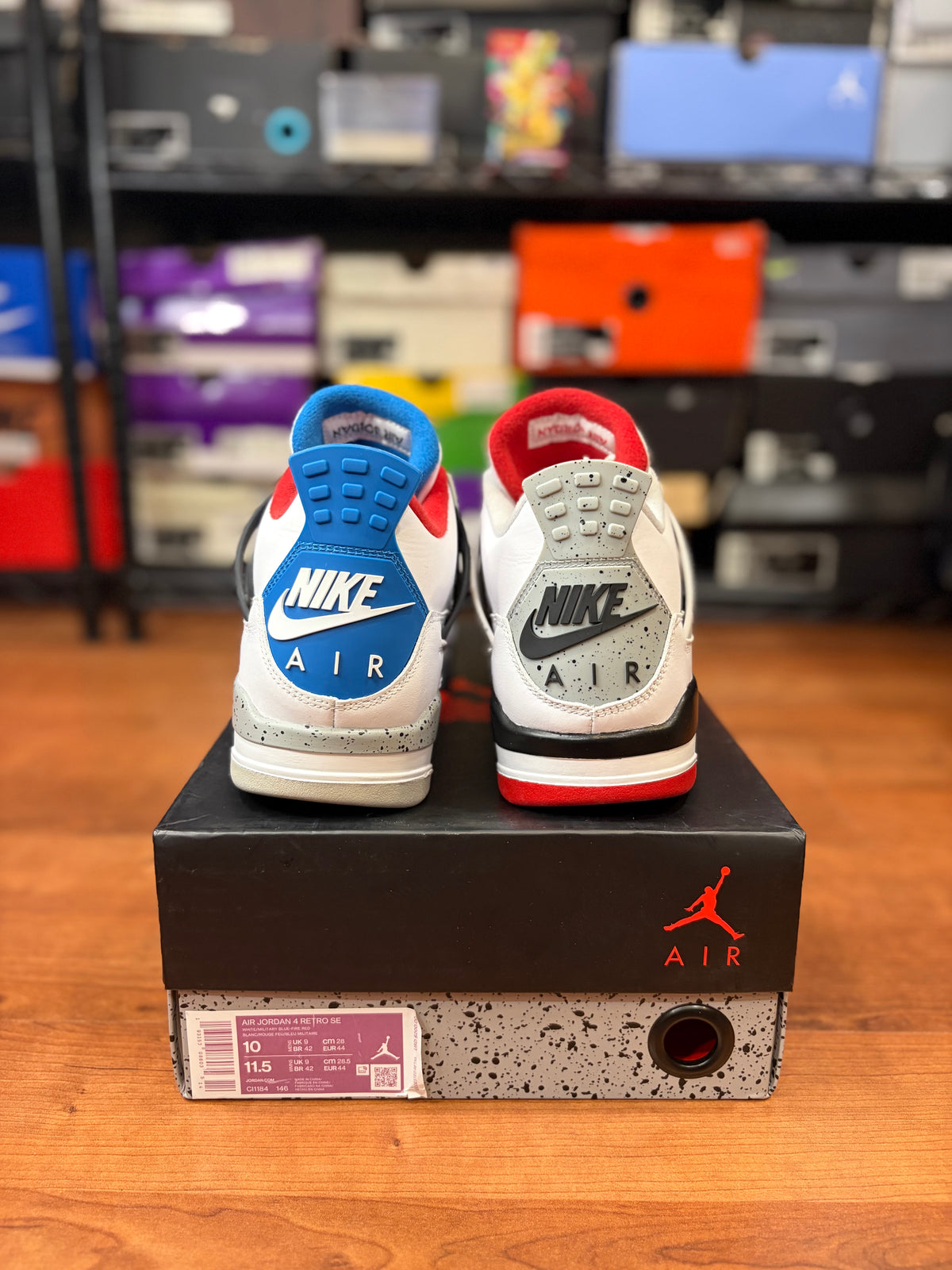 AJ4 Retro What The (Size 10 Mens)