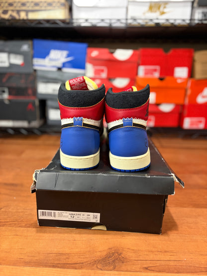 Jordan Retro 1 Union Varsity Royal (Brand New - 12M)