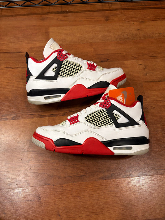 Jordan Retro 4 Fire Red (Size 9 Mens)