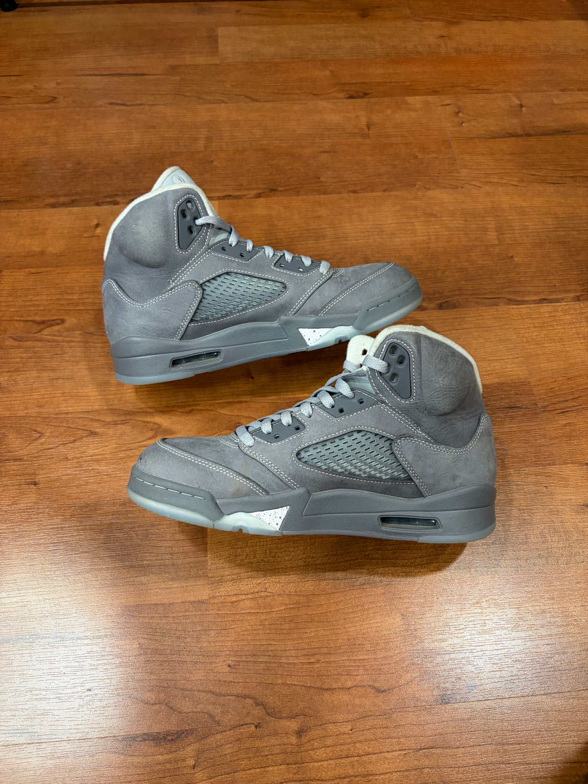 AJ5 Retro Wolf Grey (Size 9 Mens)