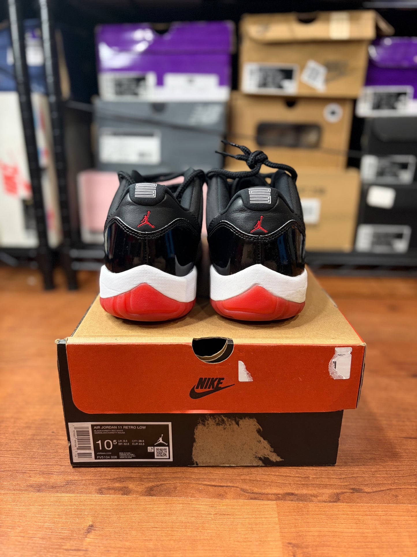 Jordan Retro 11 Low Bred (Size 10.5 Mens)