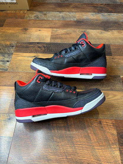 Jordan Retro 3 Crimson (Size 9.5 Mens)