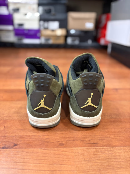Jordan Retro 4 Olive Craft (Size 9 Mens)