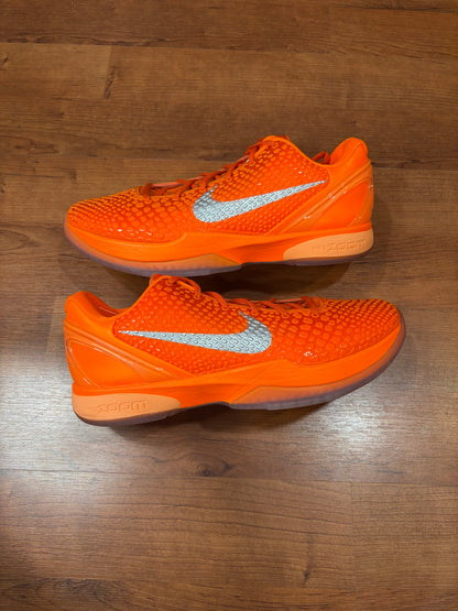 Kobe 6 Protro Total Orange (Size 13 Mens)