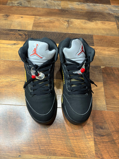 Jordan Retro 5 Black Metallic (Size 9 Mens)