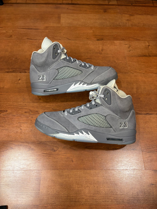 AJ5 Retro Wolf Grey (Size 12 Mens)