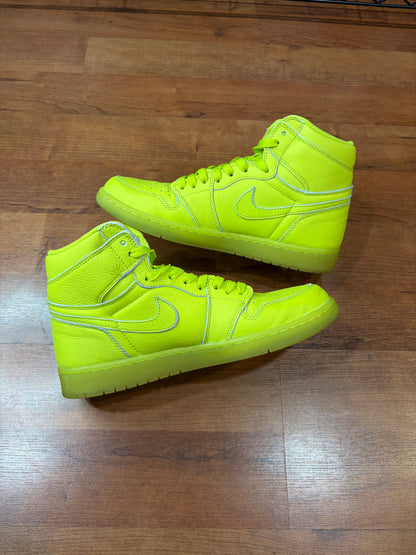 Jordan Retro 1 Gatorade Yellow (Size 10 Mens)