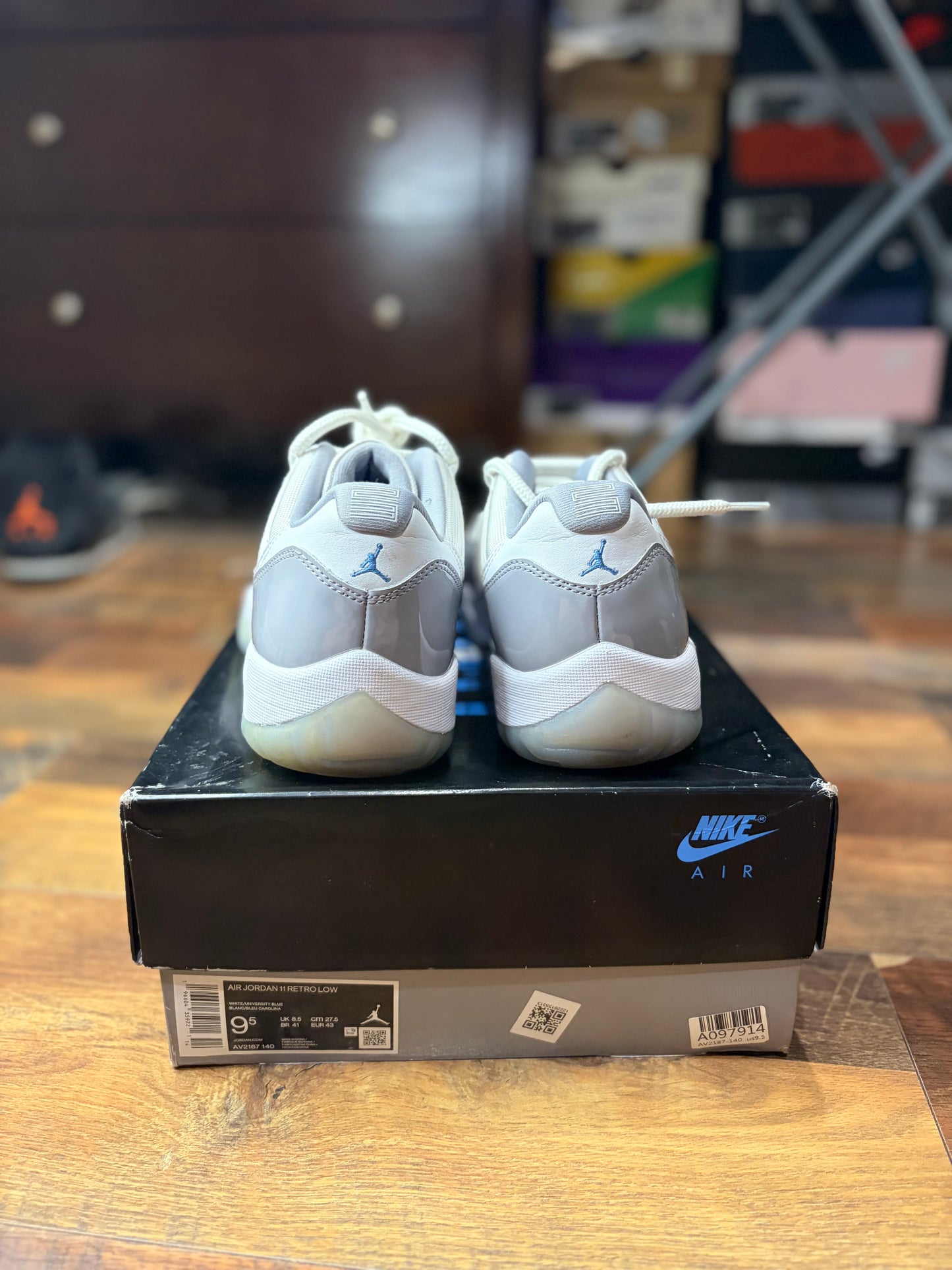 Jordan Retro 11 Low Cement Grey (Size 9.5 Mens)