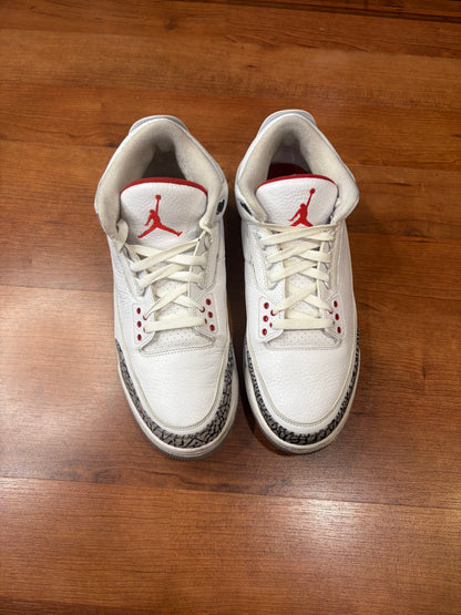 Jordan Retro 3 Hall of Fame (Size 11 Mens)