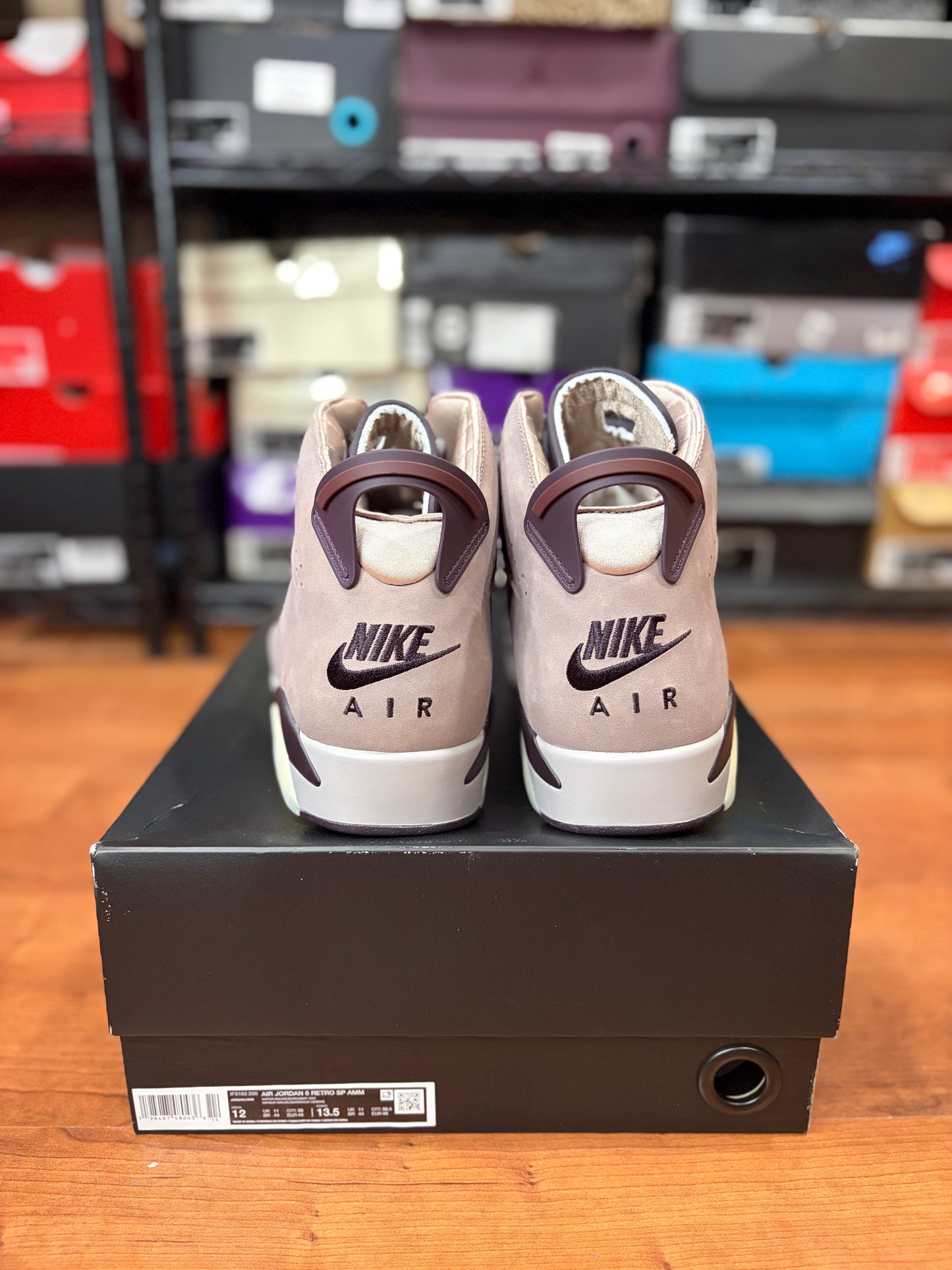 Jordan Retro 6 A Ma Maniere Smokey Mauve (Brand New - 12M)