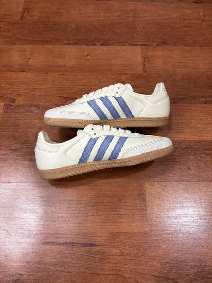 Adidas Samba OG Cream Silver Violet Gum (Brand New - 6W)