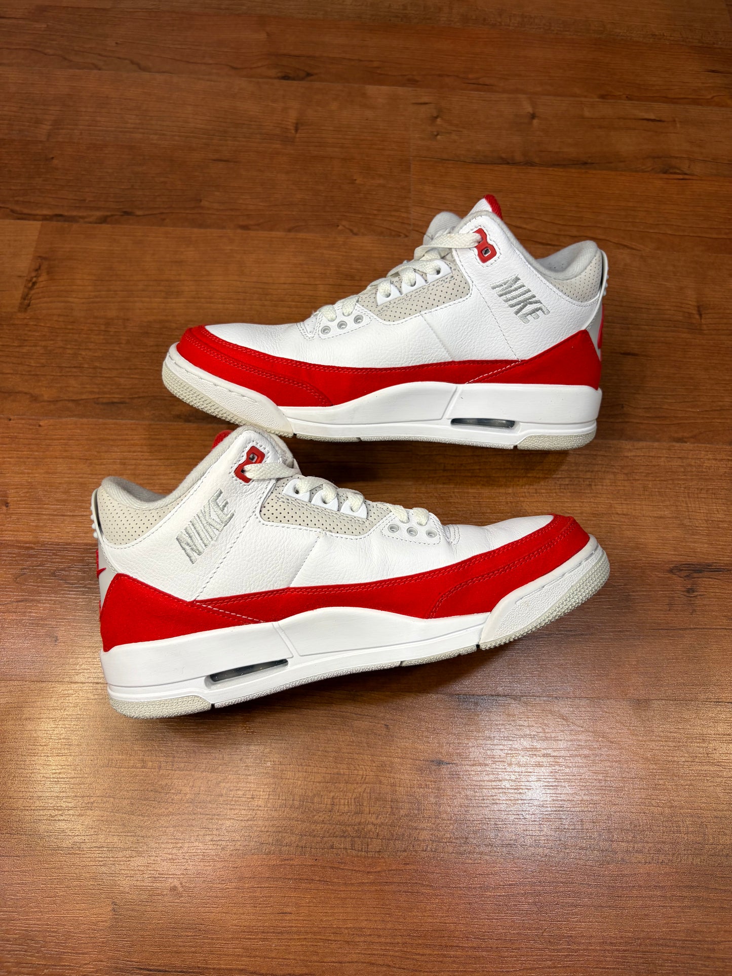Jordan Retro 3 Tinker Hatfield University Red (Size 8.5 Mens)