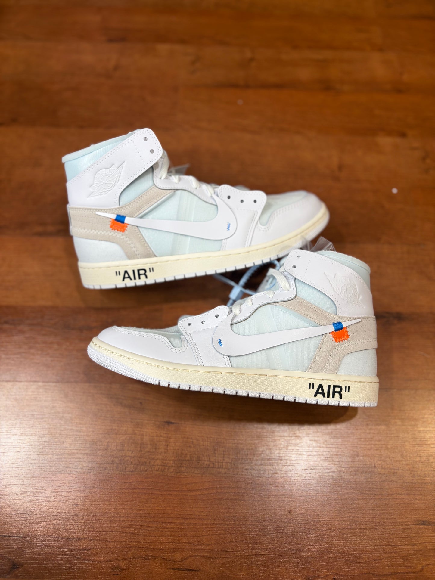 Jordan Retro 1 Virgil Abloh Alaska (Brand New - 10M)