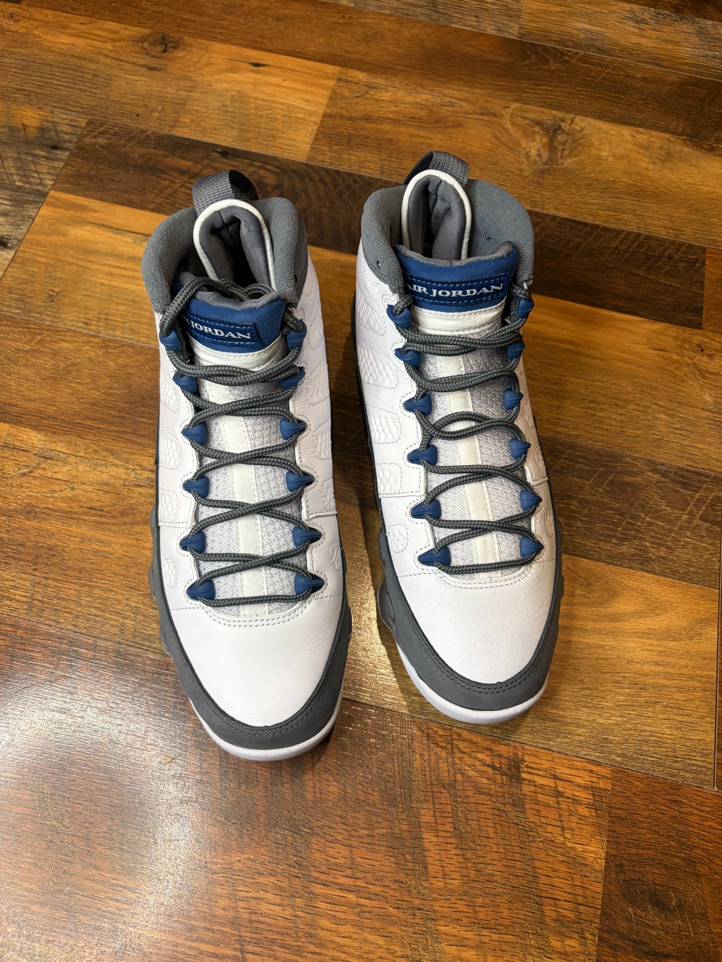 Jordan Retro 9 French Blue Flint Grey (Brand New - 8.5M)