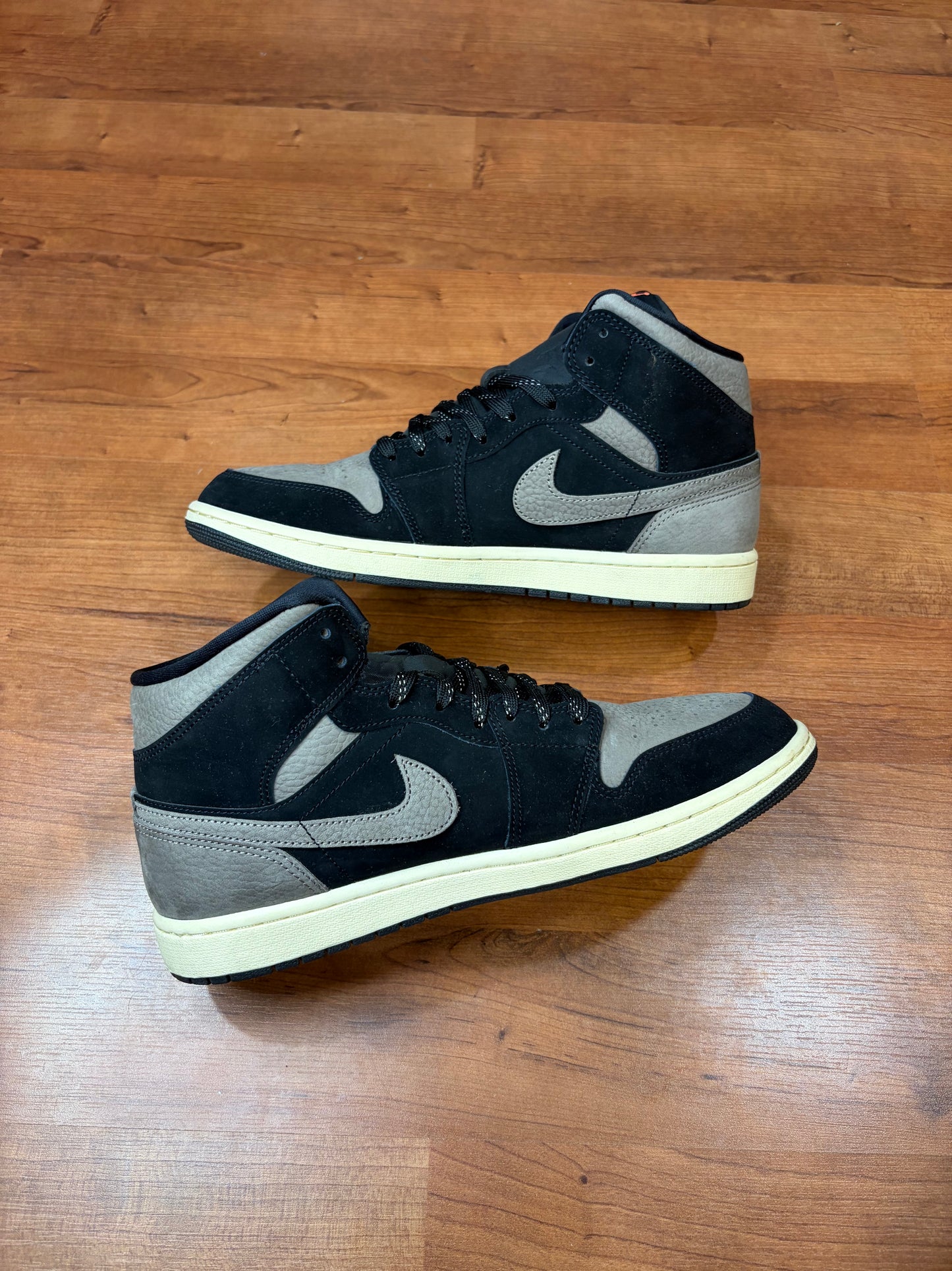 Jordan 1 Mid Olive Grey (Size 10 Mens)