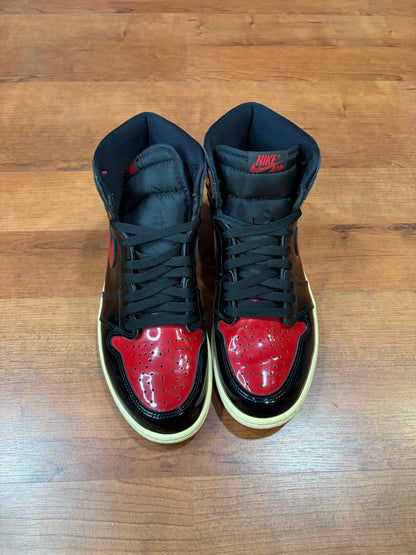 Jordan Retro 1 Patent Bred (Size 11 Mens)