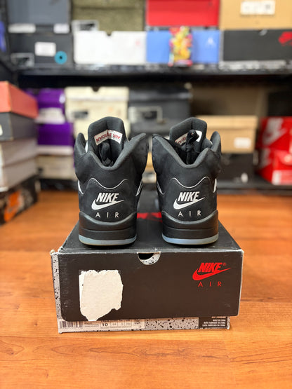 Jordan Retro 5 Black Metallic Reimagined (Size 10 Mens)