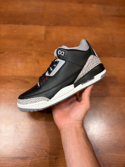 Jordan Retro 3 Black Cement (Brand New - 8.5M)