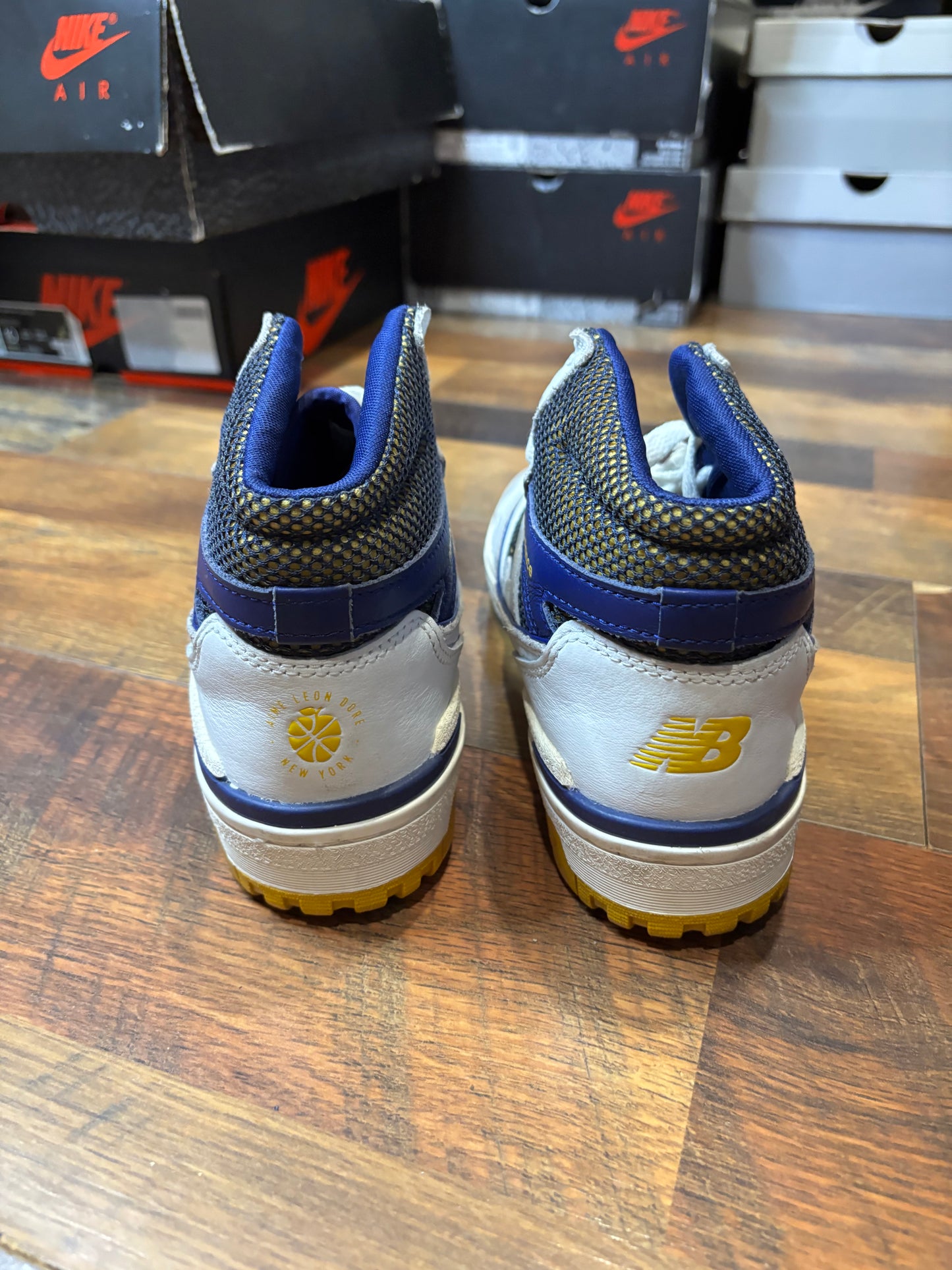 New Balance 650R Aime Leon Dore Masaryk Community Gym Yellow (Size 7 Mens)