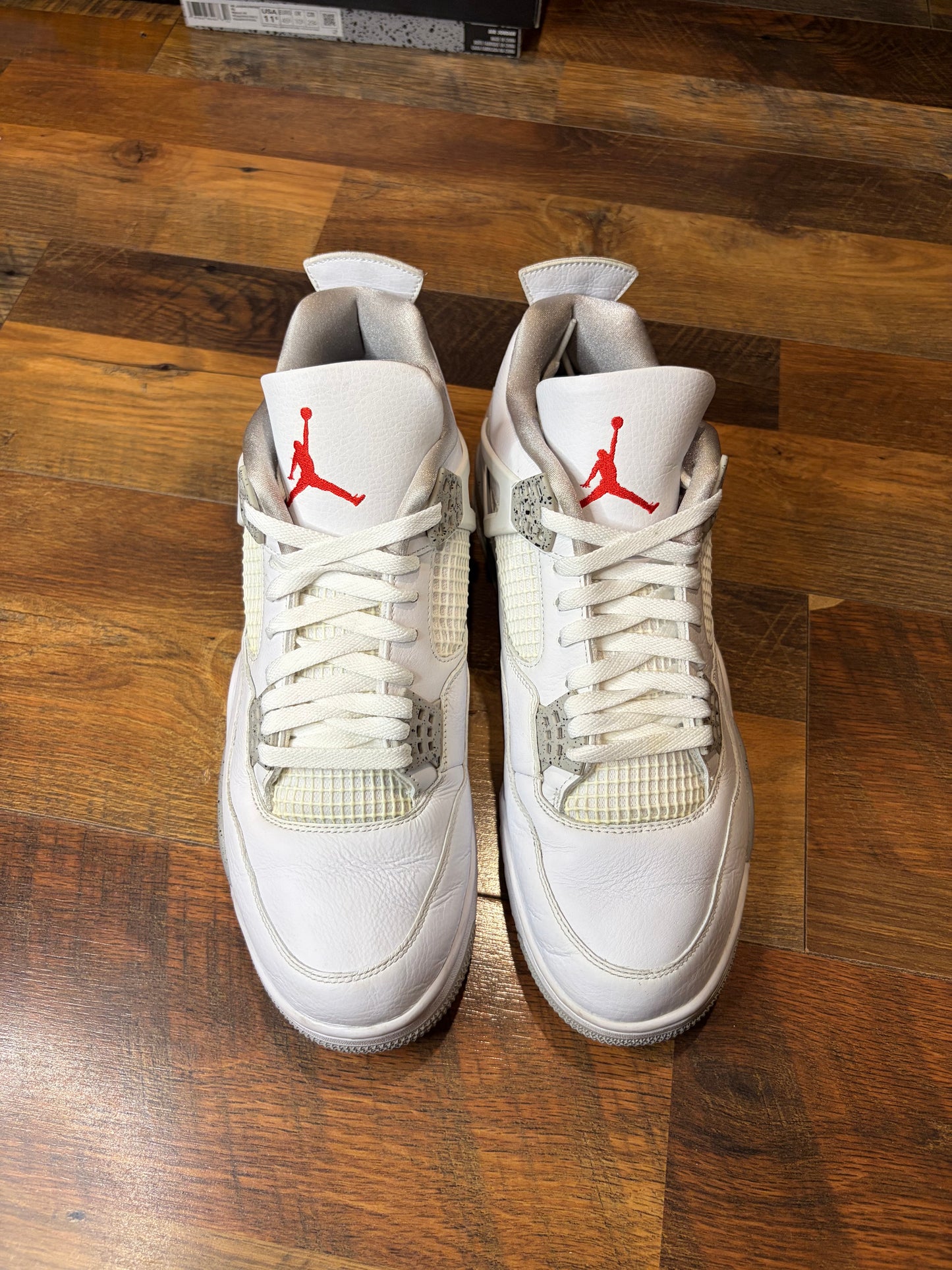 Jordan Retro 4 White Oreo (Size 13 Mens)