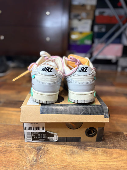 Nike Dunk Low Off-White Lot 9 (Size 11 Mens)