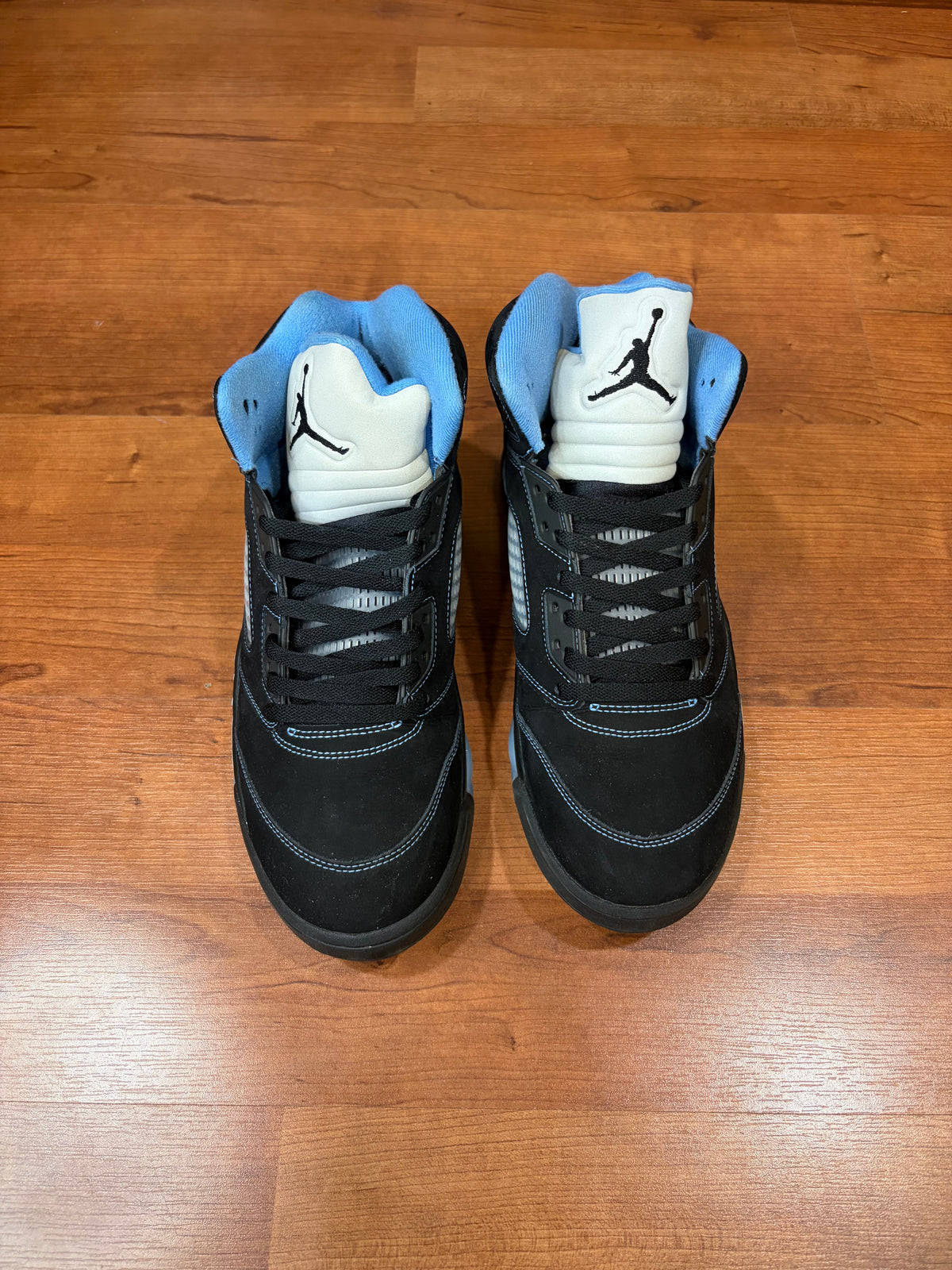 AJ5 Retro Black University Blue (Size 11 Mens)