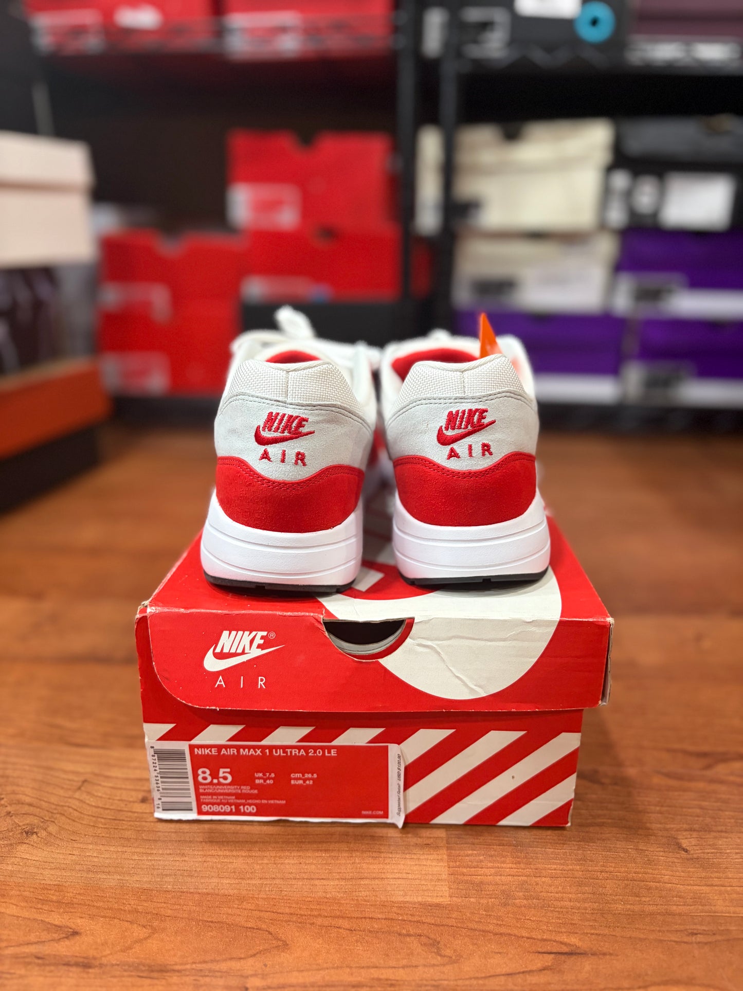 Nike Air Max 1 Ultra Air Max Day Red 2017 (Brand New - 8.5M)