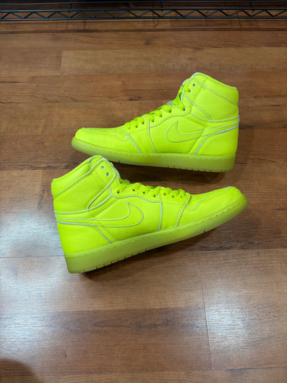 Jordan Retro 1 Gatorade Yellow (Size 12 Mens)