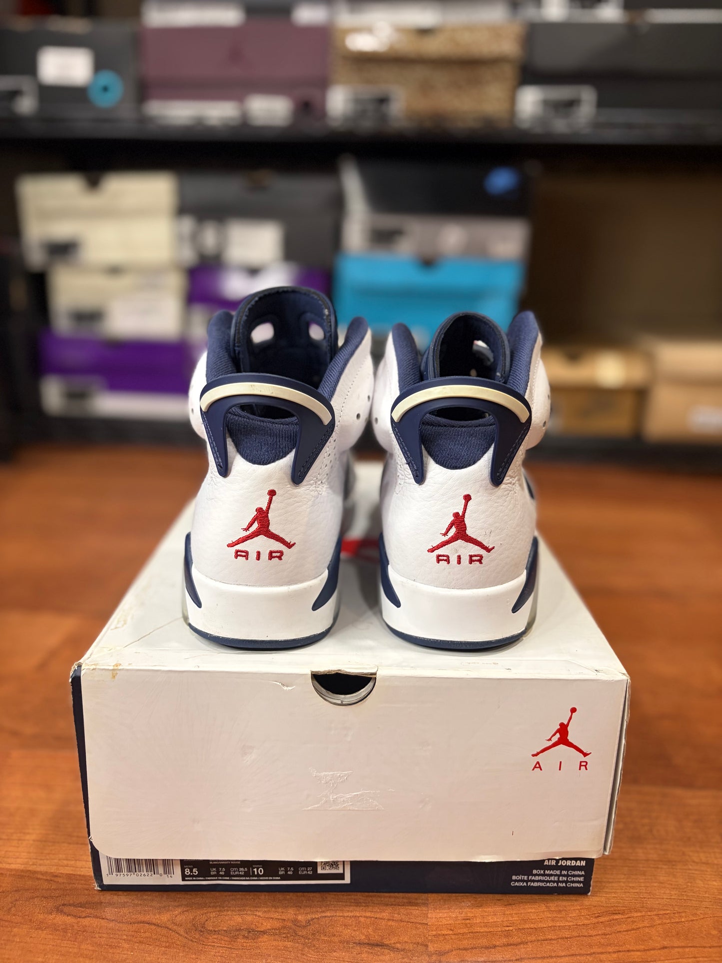 Jordan Retro 6 Olympic (Size 8.5 Mens)