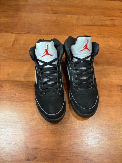 Jordan Retro 5 Black Metallic Reimagined (Size 10 Mens)