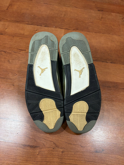 AJ4 Retro Medium Olive Craft (Size 14 Mens)
