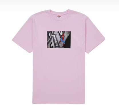 Supreme Spiderman Tee Light Pink (Brand New)