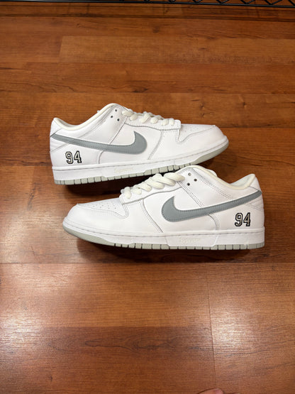Nike Dunk Low SB Supreme Metallic Silver (Size 11 Mens)