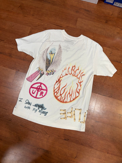 Travis Scott Utopia Tour White Tee (Size M & L)