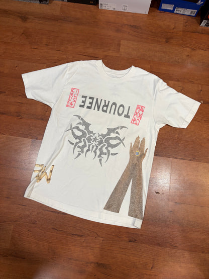 Travis Scott Utopia Tour White Tee (Size M & L)