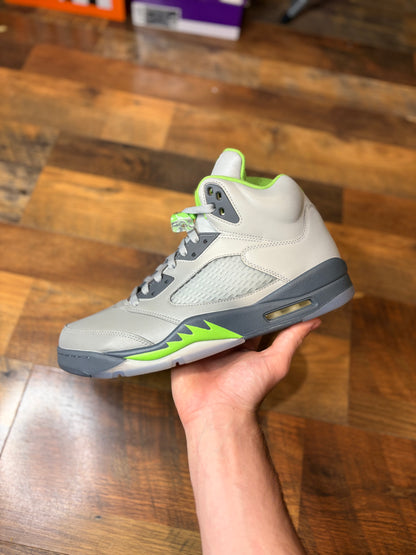 Jordan Retro 5 Green Bean (Brand New Damaged Box)