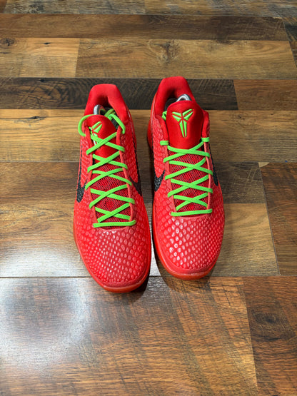 Kobe 6 Reverse Grinch (Size 9.5 Mens)