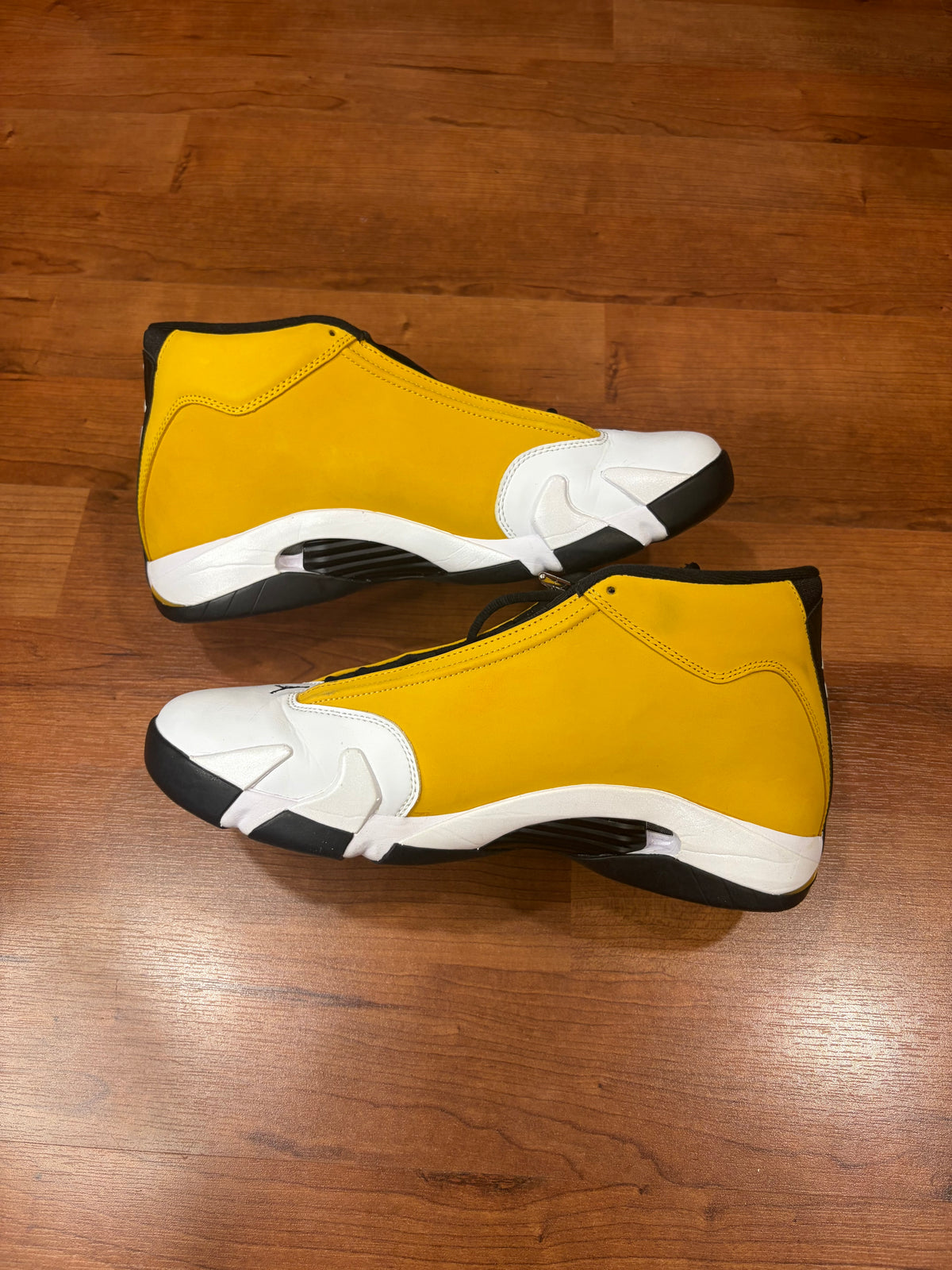 AJ14 Retro Light Ginger (Size 13 Mens)