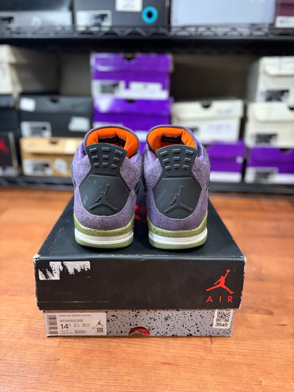 Jordan Retro 4 Purple Canyon (Size 14.5W / 13M)