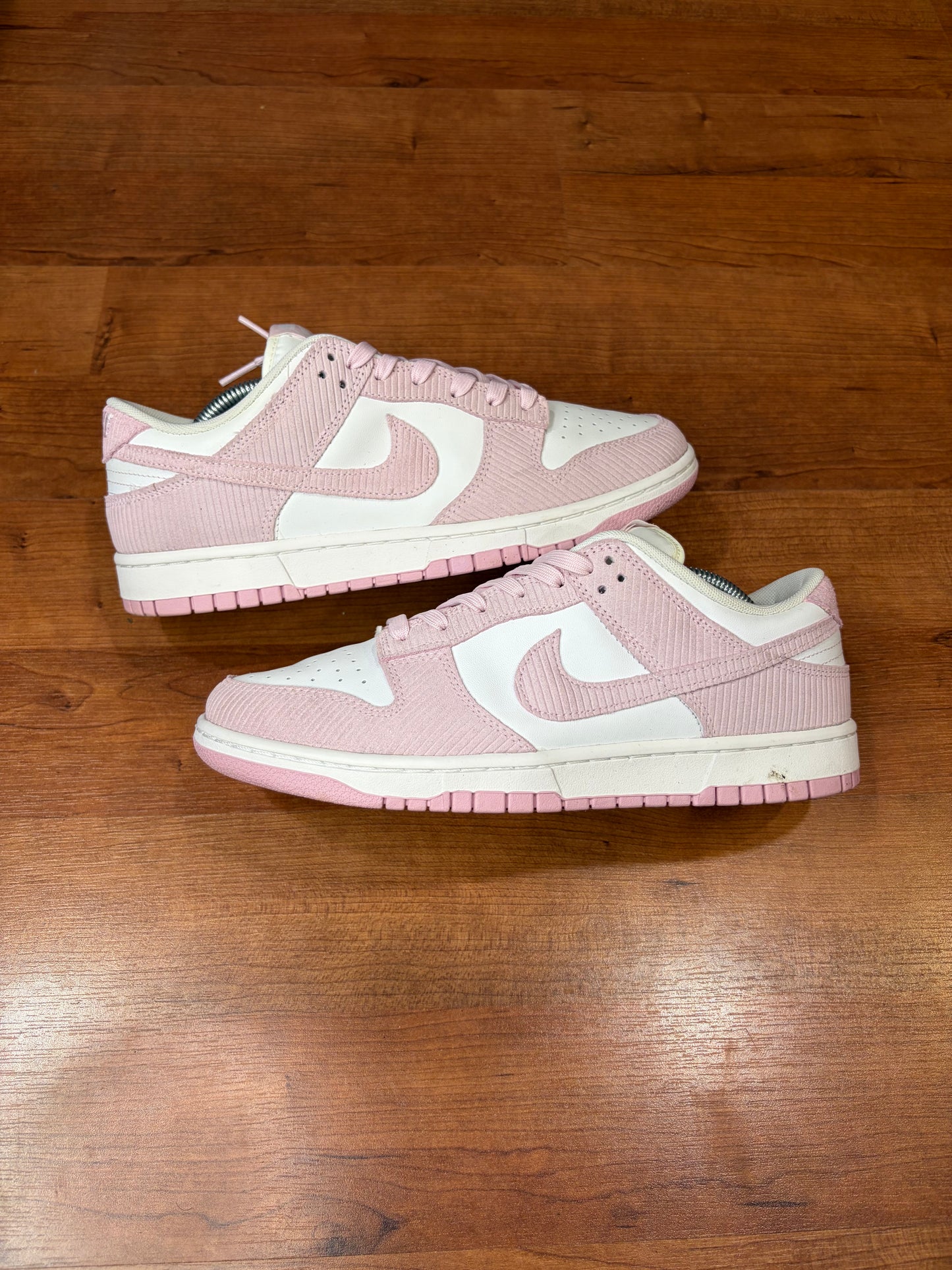 Nike Dunk Low Pink Corduroy (Size 12W / 10.5M)