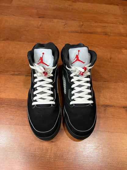 Jordan Retro 5 Black Metallic Reimagined (Size 10.5 Mens)